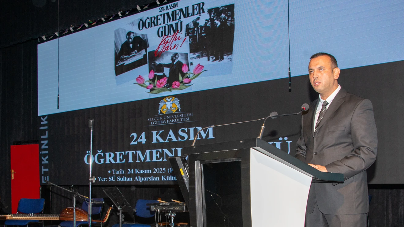 Selçuk Üniversitesinde Öğretmenler Günü’ne özel program